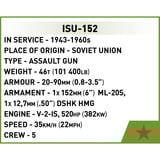 COBI ISU 152, Konstruktionsspielzeug Maßstab 1:72