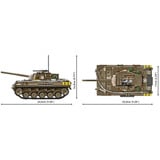 COBI M18 Hellcat, Konstruktionsspielzeug Maßstab 1:28