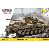 COBI M18 Hellcat, Konstruktionsspielzeug Maßstab 1:28