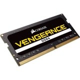 Corsair SO-DIMM 32 GB DDR4-3200 (2x 16 GB) Dual-Kit, Arbeitsspeicher schwarz, CMSX32GX4M2A3200C22, Vengeance