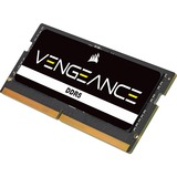 Corsair SO-DIMM 32 GB DDR5-4800  , Arbeitsspeicher schwarz, CMSX32GX5M1A4800C40, Vengeance