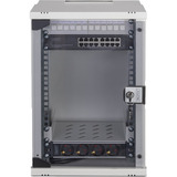 Digitus Netzwerk-Set SOHO Pro 10" 315x300 mm (BxT), IT-Schrank hellgrau, 9 Höheneinheiten