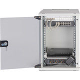 Digitus Netzwerk-Set SOHO Pro 10" 315x300 mm (BxT), IT-Schrank hellgrau, 9 Höheneinheiten