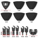 EINHELL Multitool-Set 35-teilig, in XL-PLUS-CASE, Sägeblatt-Satz für Metall, für Multifunktionswerkzeuge