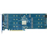 HighPoint Rocket 1608A PCIe Gen5 x16 to 8-M.2x4 NVMe Switch, Schnittstellenkarte 