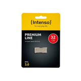Intenso Premium Line 32 GB, USB-Stick silber, USB-A 3.2 Gen 1