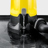 Kärcher Entwässerungspumpe SP 9.500 Dirt, Tauch- / Druckpumpe gelb/schwarz, 280 Watt, für Schmutzwasser