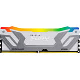 Kingston FURY DIMM 24 GB DDR5-8800, Arbeitsspeicher silber/weiß, KF588CU42RWA-24, Renegade RGB, INTEL XMP