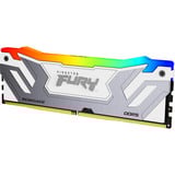 Kingston FURY DIMM 24 GB DDR5-8800, Arbeitsspeicher silber/weiß, KF588CU42RWA-24, Renegade RGB, INTEL XMP