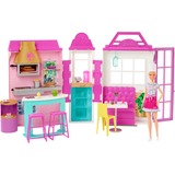 Mattel Barbie Restaurant inkl. Puppe (blond) Barbie Bistro mit Zubehör