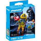 PLAYMOBIL 71837 Heroes: Roboter-Held, Konstruktionsspielzeug 