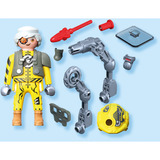 PLAYMOBIL 71837 Heroes: Roboter-Held, Konstruktionsspielzeug 