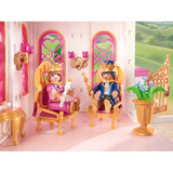 PLAYMOBIL 71845 Princess Magic Prinzessinnenschloss mit Königspaar, Konstruktionsspielzeug 