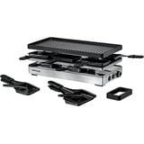 Rommelsbacher Pizza Raclette RCP 1800 schwarz/edelstahl, 1.800 Watt, Pizza-Funktion mit Unterhitze