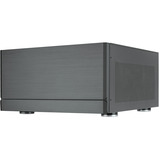 SilverStone SST-CW04TB Crown 04, HTPC-Gehäuse dunkelgrau
