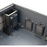 SilverStone SST-CW04TB Crown 04, HTPC-Gehäuse dunkelgrau