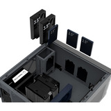 SilverStone SST-CW04TB Crown 04, HTPC-Gehäuse dunkelgrau