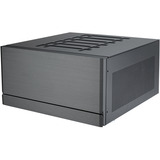 SilverStone SST-CW04TB Crown 04, HTPC-Gehäuse dunkelgrau