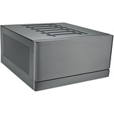 SilverStone SST-CW04TB Crown 04, HTPC-Gehäuse dunkelgrau