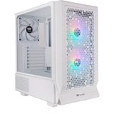 Thermaltake Ceres 330 TG ARGB , Tower-Gehäuse weiß, Tempered Glass