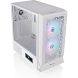 Thermaltake Ceres 330 TG ARGB , Tower-Gehäuse weiß, Tempered Glass