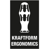 Wera Bit-Satz Kraftform Kompakt 27 RA 1 schwarz/grün, 6-teilig, 1/4", mit Ratschenfunktion