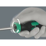 Wera Bit-Satz Kraftform Kompakt 27 RA 1 schwarz/grün, 6-teilig, 1/4", mit Ratschenfunktion