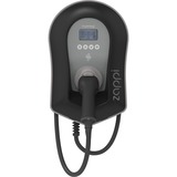 myenergi zappi 1,4 - 22 kW, Wallbox schwarz/grau, 6,5 Meter Ladekabel, Typ-2 Stecker, mit PIN