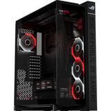 ASUS ROG Cronox GR801 CURVE TG ARGB Black Edition, Tower-Gehäuse schwarz, Panorama-Glas Design
