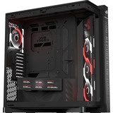 ASUS ROG Cronox GR801 CURVE TG ARGB Black Edition, Tower-Gehäuse schwarz, Panorama-Glas Design