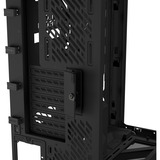 ASUS ROG Cronox GR801 CURVE TG ARGB Black Edition, Tower-Gehäuse schwarz, Panorama-Glas Design