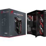 ASUS ROG Cronox GR801 CURVE TG ARGB Black Edition, Tower-Gehäuse schwarz, Panorama-Glas Design