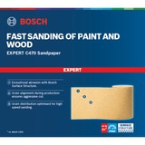 Bosch Expert C470 Schleifblatt, 93mm, K40 50 Meter Rolle, für Schwingschleifer, zum Handschleifen
