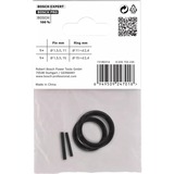 Bosch Set Haltering und Stift, für PRO Impact Steckschlüssel 3/8", Sicherung schwarz, 4-teilig