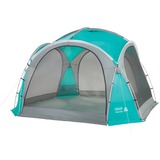 Coleman Event Dome Shelter XL, 4,5 x 4,5m, Pavillon hellblau/grau