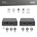Digitus 4K HDMI Splitter, 1x2 schwarz