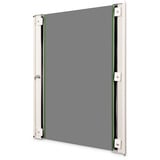 Digitus Glas-Fronttür für 19" 16HE Wandgehäuse Unique Serie, Frontpanel grau, 16 Höheneinheiten