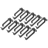 Digitus Kabelführungsbügel für 483mm (19")-Schränke schwarz, 10 Stück, 2HE, 44 x 100mm