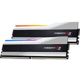 G.Skill DIMM 32 GB DDR5-6400 (2x 16 GB) Dual-Kit, Arbeitsspeicher silber, F5-6400J3239G16GX2-TZ5RS, Trident Z5 RGB, INTEL XMP