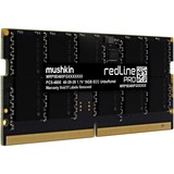 Mushkin SO-DIMM 16 GB DDR5-5600, Arbeitsspeicher schwarz, MRP5T560LKKD16G18, Redline PRO