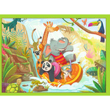 Ravensburger Kinderpuzzle - Speedy Puzzle 3x 35 Teile