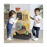 Smoby Life Activity Wall 6-in-1, Gartenspielgerät 