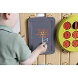 Smoby Life Activity Wall 6-in-1, Gartenspielgerät 
