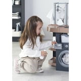 Smoby Rowenta Haushalts-Set Waschküche, Kinderhaushaltsgerät braun/dunkelgrau