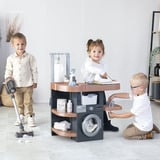 Smoby Rowenta Haushalts-Set Waschküche, Kinderhaushaltsgerät braun/dunkelgrau