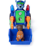 Spin Master Paw Patrol - Search & Rescue: Rockys Recycling-Fahrzeug mit 2 Figuren, Spielfahrzeug 