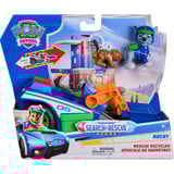 Spin Master Paw Patrol - Search & Rescue: Rockys Recycling-Fahrzeug mit 2 Figuren, Spielfahrzeug 