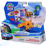Spin Master Paw Patrol - Search & Rescue: Rockys Recycling-Fahrzeug mit 2 Figuren, Spielfahrzeug 