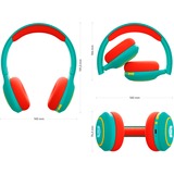 Tigermedia tigerbuddies, Kopfhörer grün/orange, USB-C, Bluetooth
