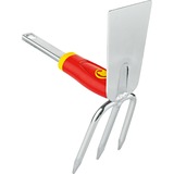 WOLF-Garten Doppelhacke IL-M 3, multi-star rot/gelb, 8cm